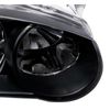For 2001-2002 Toyota Corolla JDM Headlight Headlamp Black+Corner 4 Pc Left+Right