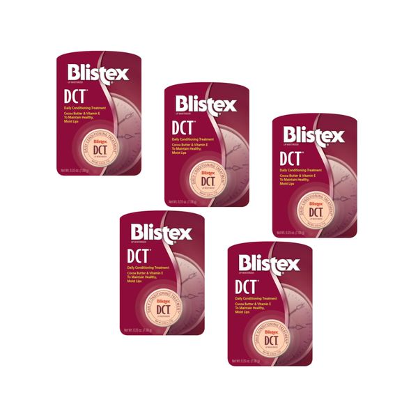 Blistex DCT Daily Conditioning Treatment, 0.25 oz (Bundle of 5)