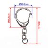 Stainless Steel Bullet Keychain Pendant Top Pill Case, Stainless Steel Metal