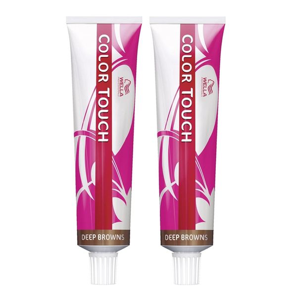 WELLA Professionals Colour Touch 6/4 Dark Blonde Red 60 ml Pack of 2