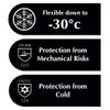 Briers Ultimate Thermal Gloves, Black, Large