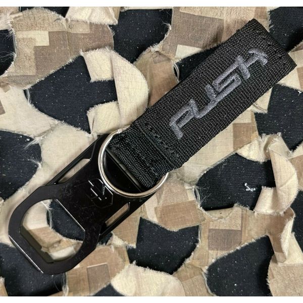 NEW Push Division Bottle Opener/Key Chain - Black