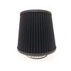 Black Cold Air Intake Cone Replacement Performance Washable Clamp-on Dry Filter (2.5")