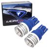 iJDMTOY Super Bright Ultra Blue LED Side Marker Light Replacement Bulbs Compatible With 2012-2016 Tesla Model S