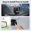 REDTIGER A4 Dash Cam Front and Rear 4K Dash Camera, 5.8GHz WiFi, 2" Touch Screen
