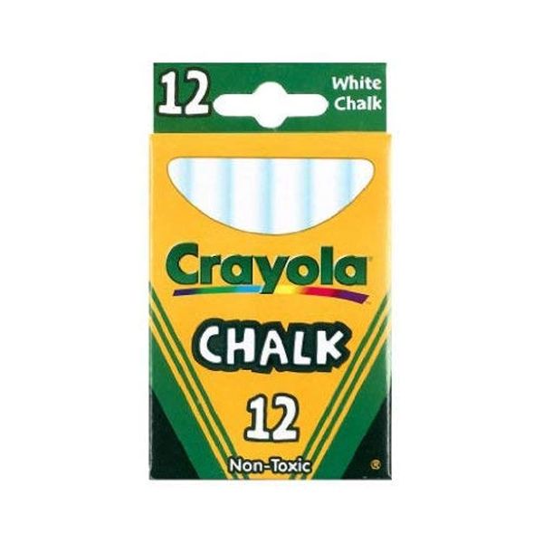 Crayola White Chalk 12 Ea (Pack of 7)