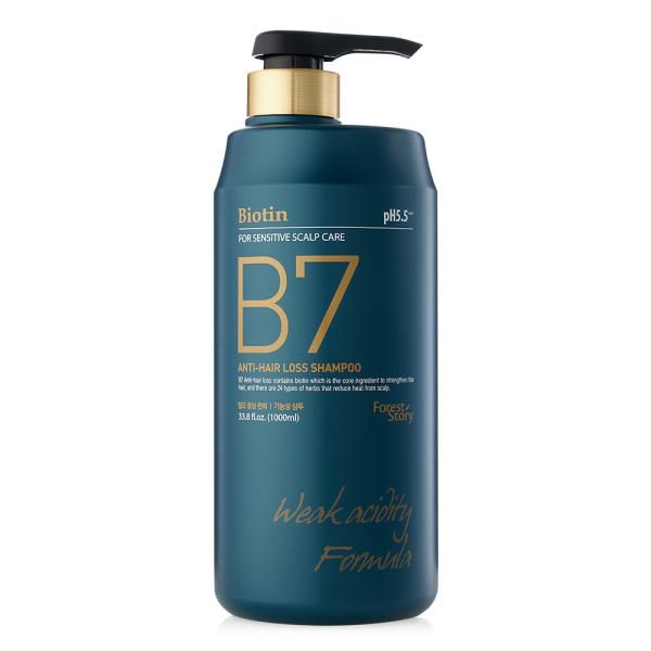 B7 Mildly Acidic Hair Loss Shampoo 1000ml / Anti-Hair Loss