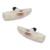 Clear Side Wing Repeater Indicator Lamps Pair For Land Rover