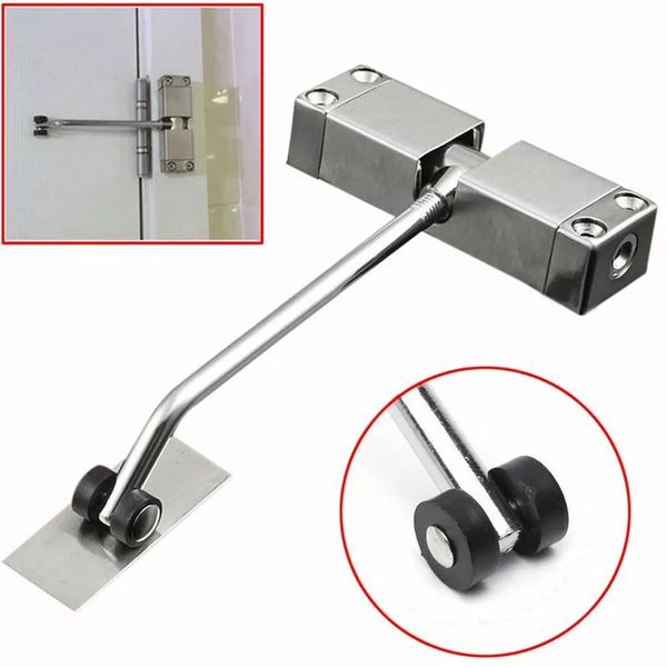 Adjustable Commercial Door Closer Heavy Duty Hydraulic Automatic Close 30KG