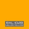RAL 1028 Melon Yellow Powder Coat Paint - NEW 1LB
