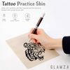 Glamza Practice Blank Tattoo Tattooing Fake False Practice Skin 20cm Synthetic Tattooing (x5)