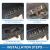 A ABSOPRO Power Window Switch No.31453265 Front Left Driver Side Window Control Switch for Volvo S60 V60 XC60 Black