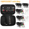 100pcs Automotive Connector Removal Tool Set W/ Pin Ejector Wire Extractor