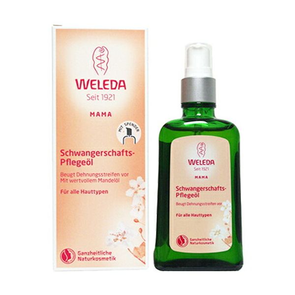 Weleda Mother&#39;s Body Oil &lt;Maternity Stretch Mark Massage Oil&gt; (Pump Type) 100ml