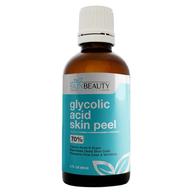 2 oz Glycolic Acid Skin Peel - 70% - Large Pores - Dull Dry Skin- Acne- LG Pores