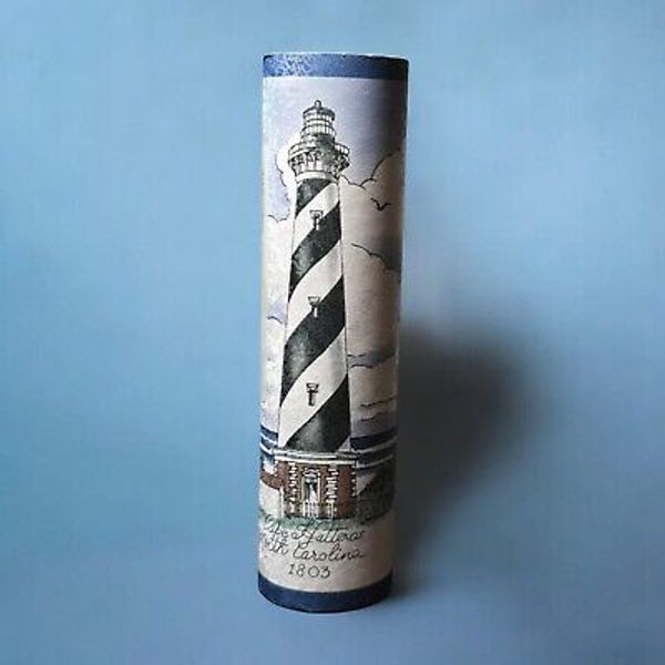 Imperial US Historical Lighthouse Wallpaper Border 5 Yards Blue NEW MG2261B Vtg