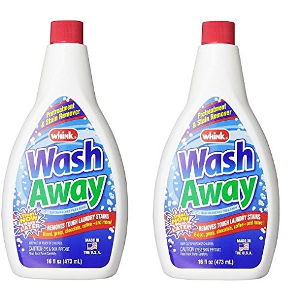 Whink Wash Away Stain Remover, 16 Fl Oz, 2 Pack