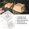 Country Trading Co. Cheese Maker Mould Set of 5 - Baskets for Making Ricotta Quark Cottage and Small Soft Goats Cheeses – Also Great for Paneer Press and Basic Vegan Cheeses – Made in Italy