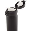 Thermos Flask, Stainless Steel, Matt Black, 470 ml