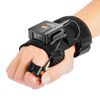 Eyoyo 1D 2D Glove Wearable Ring Bluetooth Barcode Scanner, Left & Right Hand Wearable, Finger Trigger Portable Wireless QR Code Scanner Bar Code Reader Compatible with iPhone iPad Android Tablet