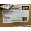 Siemens Ringless Meter Socket 200 AMP with Barrel Lock SUAT417‑XGF