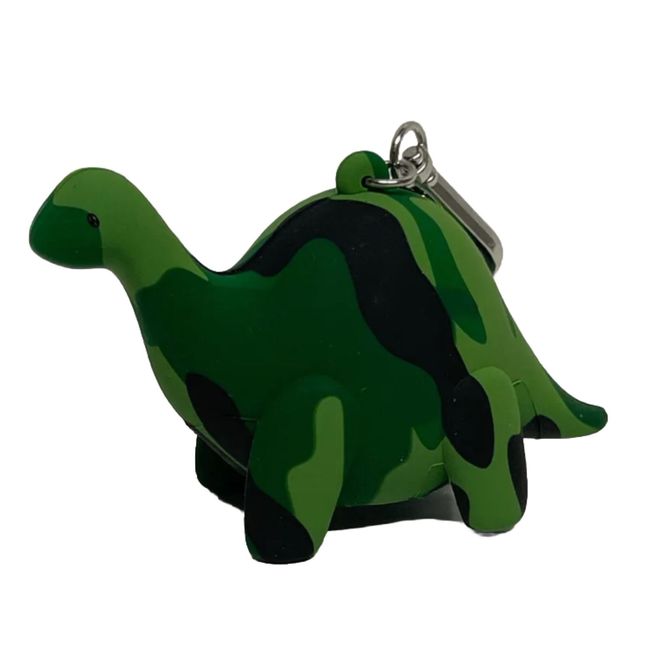 Bath & Body Works Camouflage Dinosaur Pocketbac Holder Keychain Clip NEW