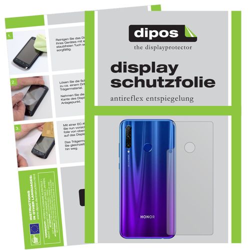 Screen Protector for Honor 20 lite back I Protection Matte Anti Glare dipos