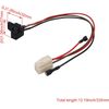 Ride On Car Accessory Power Charging Interface Socket 3Pin Type Interface 335mm