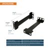 Tecmojo 1U Server Rack Depth Extender - 6inch / 15.24 cm - TAA Compliant - Recessed Rack Adapter - Rack Mount Adapter Kit - Network Rack Extender
