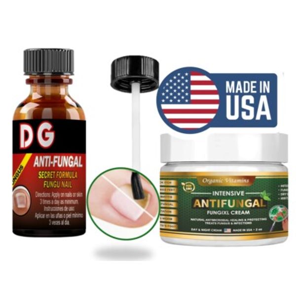 Nail Fungus Support Solution For Toe & Fingers Maximum Strength Aloe Vera kit