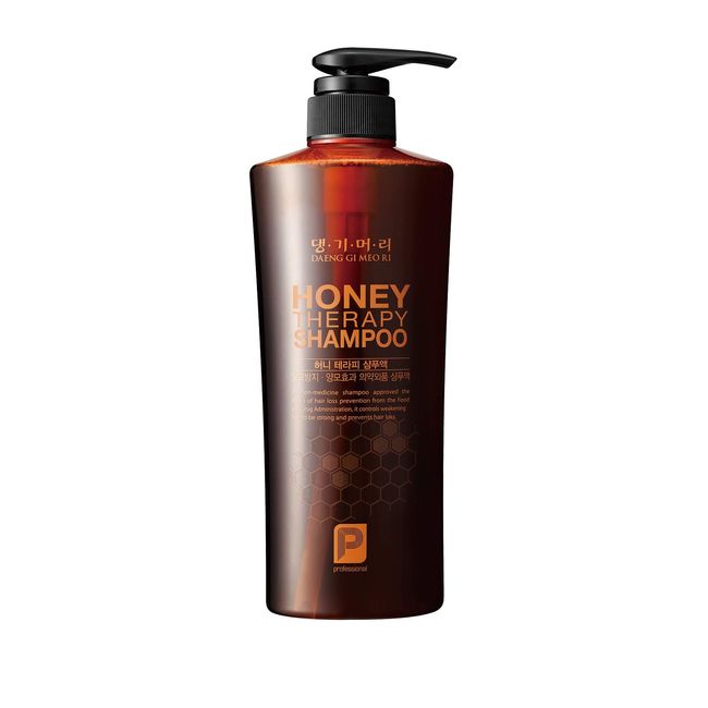 Daeng Gi Meo Ri- Professional Honey Therapy Shampoo, 4 types of nourishing ingredients are Moisturizing Component Delivers Nourishment for Hydrated and Radiant Hair, 500ml