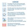 Temporary Tooth Filling Kit - Moldable Dental Beads for Missing or Broken Teeth - False Tooth Replacement and Filling Kit - Temporary Solution for Broken or Missing Teeth