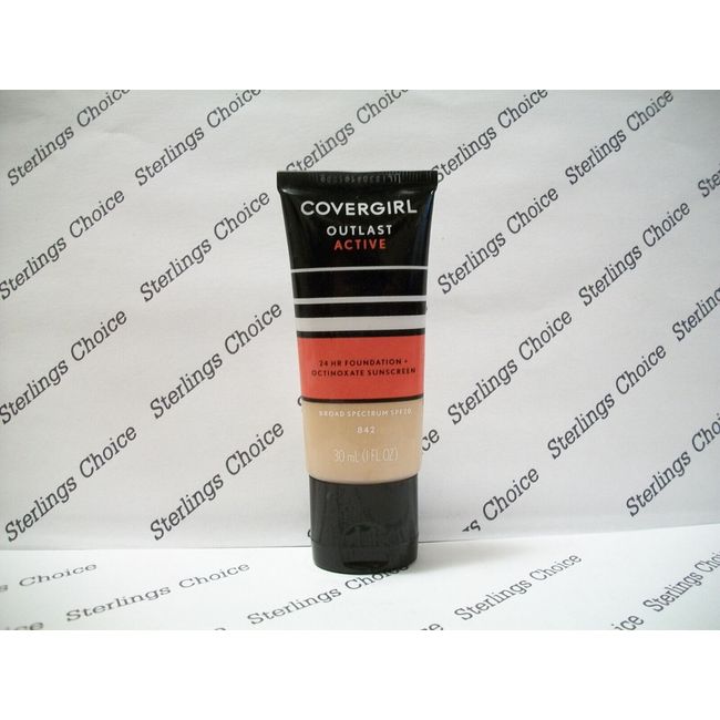 CoverGirl Outlast Active 24hr Foundation #842 Medium Beige