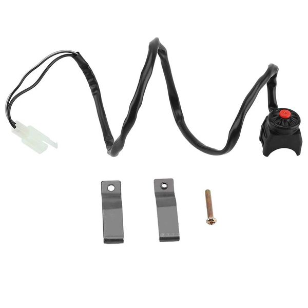 Aramox Universal Motorcycle Handlebar Horn Button Switch Stop Switch for 22mm Handlebar