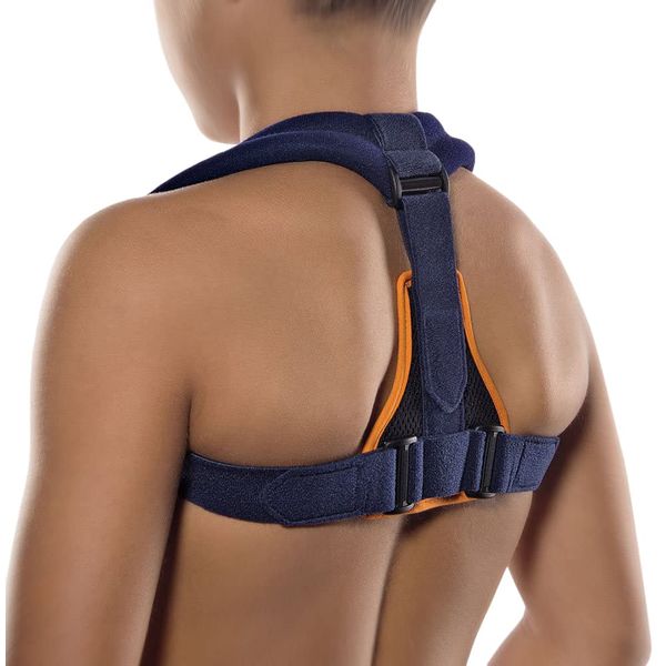 Bort Clavicula-Bandage Kinder, blau