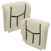 Driver & Passenger Foam Cushion & Heater Element Pad Kit For 2003-2006 Chevy GMC