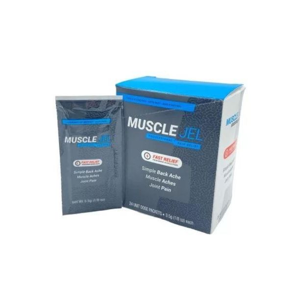 Waterjel Muscle Jel Joint Pain Relieving Jel 24 Packets/Box - 2 Boxes - MS61235