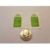 (2) Reproduction Lawn-Boy Mower Drive Handle Lockout Green Decals.