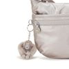 Kipling ARTO S Small Crossbody, Metallic Glow (Silver)