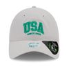 New Era 9Twenty Damen Cap - USA 1920 Stone grau