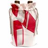 3dRose Wine Bag - Cute Red Lipstick Illustration Illustrations