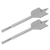 Flat Head Drill Bit 2pcsFlat Wood Drill Bits 38mm Paddle Flat Bits for Woodworking Hole Saw Spade Drill Bits