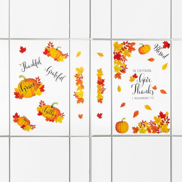 Fun Express Faith Fall Window Clings - 27 Pc.