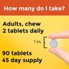 Nature Made Extra Strength Dosage Chewable Vitamin C 1000 mg per serving Dietary