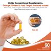 Omega 3 Fish Oil, Boost Immunity System & Helps Joint Flexibility - 180 Softgel