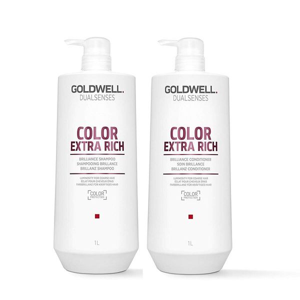 Goldwell Dualsenses Color Extra Rich Brilliance Shampoo & Conditioner Duo 33.8oz