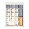 BRIMFORD Numeric Keypad Mechanical Keyboard, 17 Keyboard, Numeric Keypad, Wired Numeric Keypad, Brown Axis, Red Axis, Numeric Keypad, Blue Axis, Type-C Wired Connection, White Backlight, Labor Saving,
