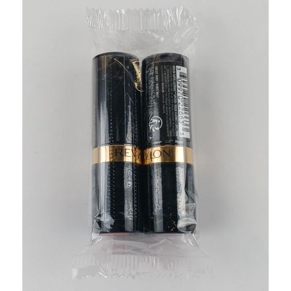 2 PACK REVLON SUPER LUSTROUS LIPSTICK CREME 810 UNCUT RUBY