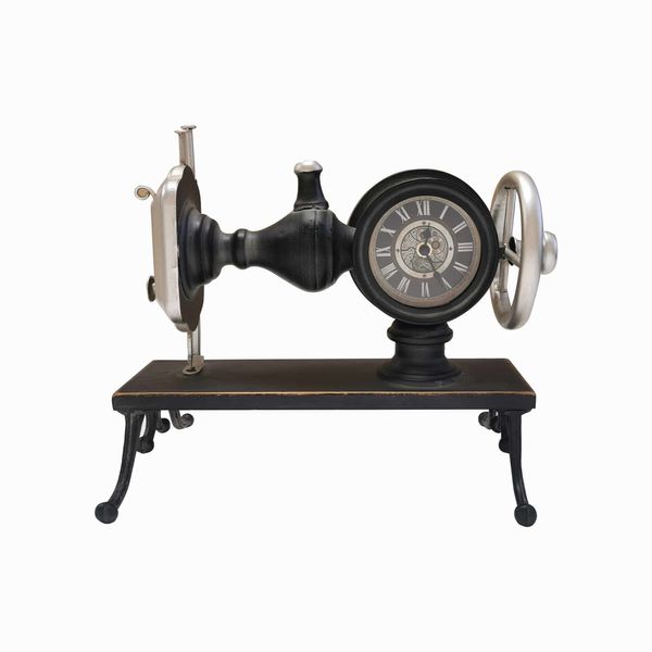 Table clock - Sewing Machine Table Clock