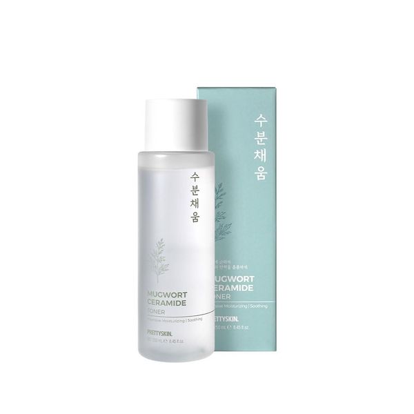 PS.PRETTYSKIN Moisturizing toner for Face-Non-sticky, Hydration, Intensive Moisturizing, Soothing- 8.45fl.oz (250ml) (Mugwort Ceramide)